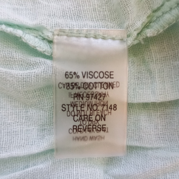 🍊 Dolce Cabo blue green and orange floral ruffle dress - Picture 7 of 8